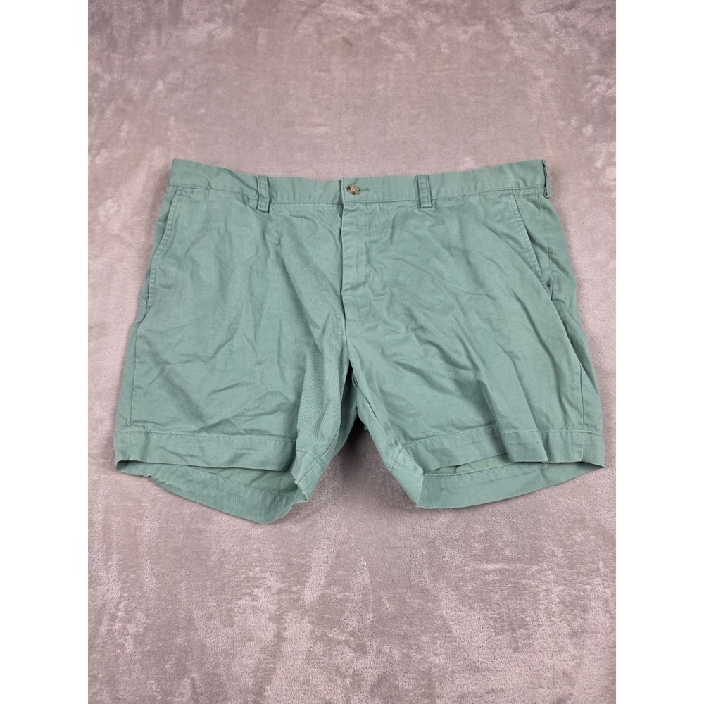Polo Ralph Lauren Shorts Mens 40 Fit 38 Green Classic Fit 6" Chino Flat Front